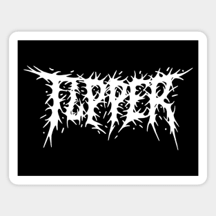 Tipper Deathmetal logo Magnet